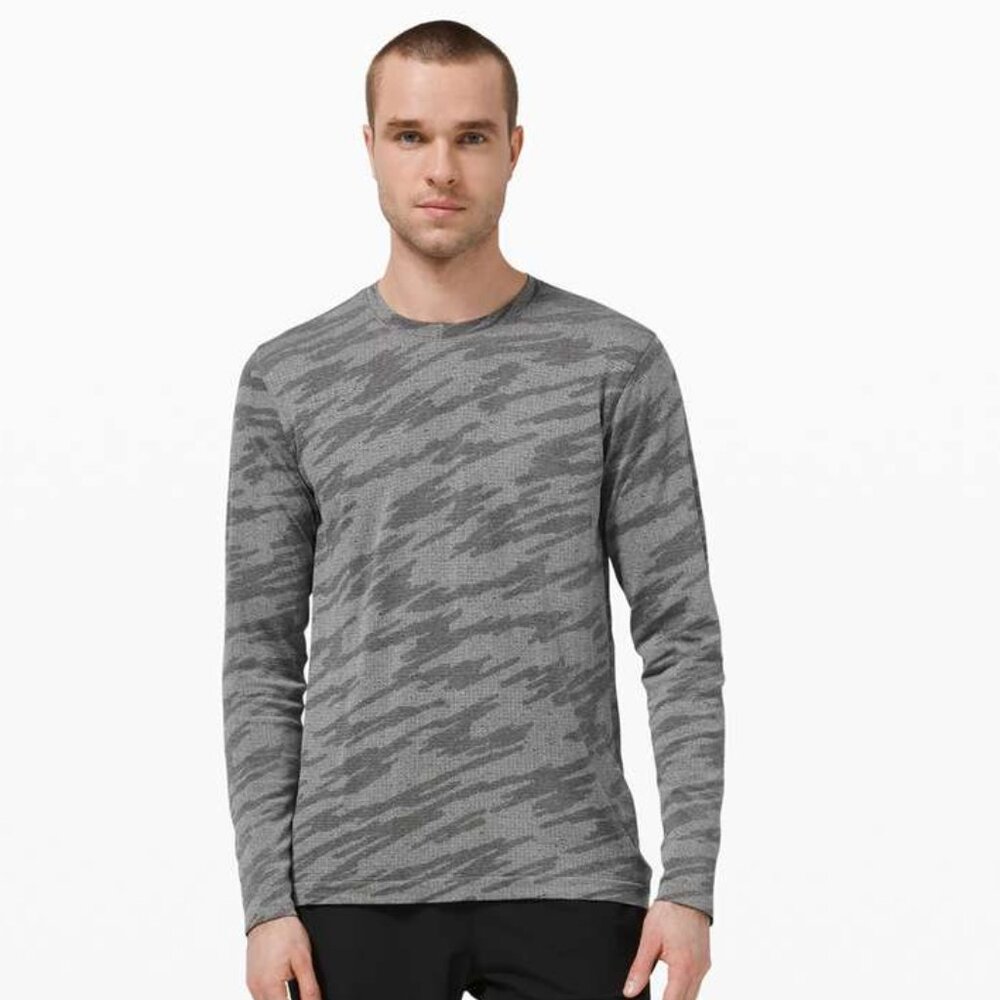Lululemon Men's Metal Vent Breathe Long Sleeve - Grey